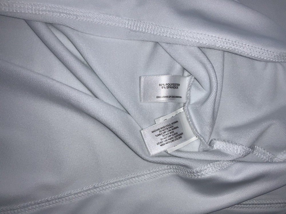 NEW C-Buk 1/4 Zip Golf Pullover L Men White Polyester Spandex YGI V4-283