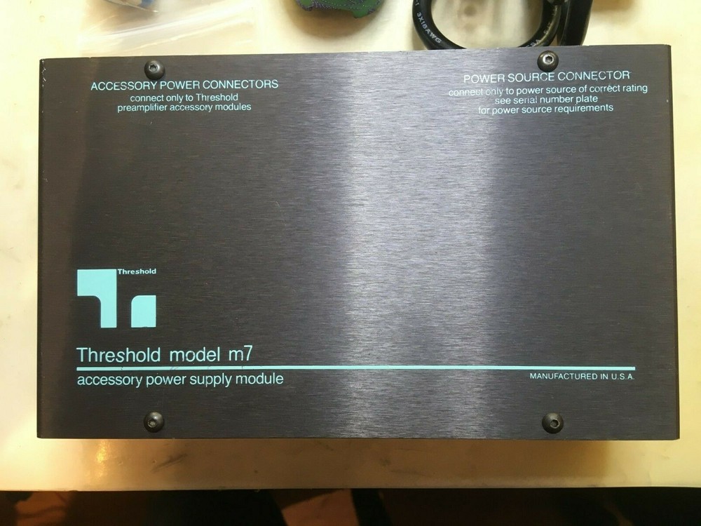 Threshold M7 power supply, rebuilt