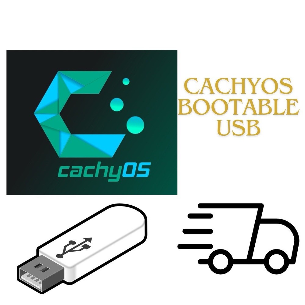 CachyOS DESKTOP Linux Bootable Live USB Flash Drive Installer