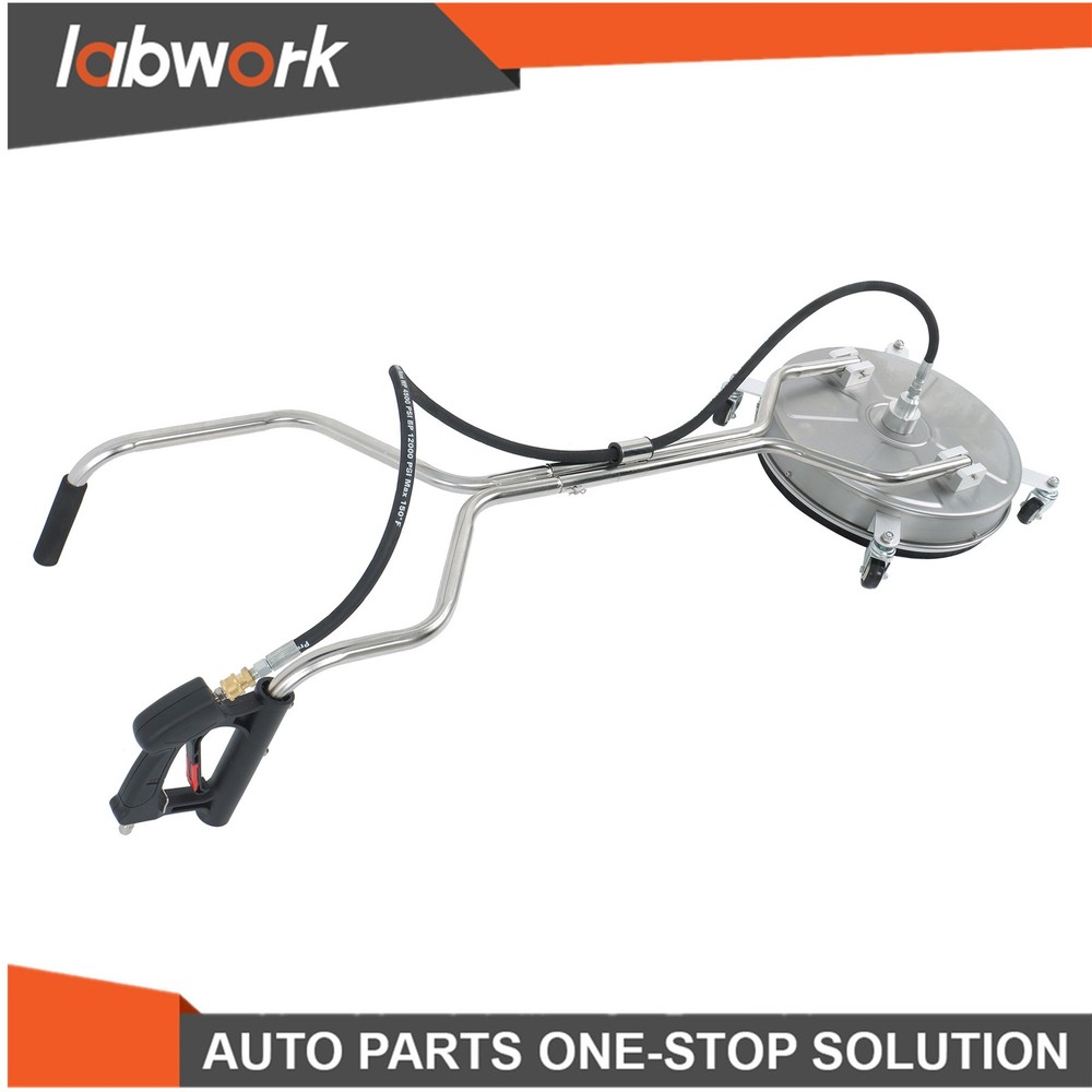 Labwork 18" Pressure Washer Surface Cleaner 6000PSI Dual Handle Quick Connect