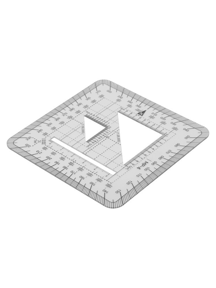 Coordinate Scale 10x10cm Size Accurate Measurements Essential Outdoor Tool