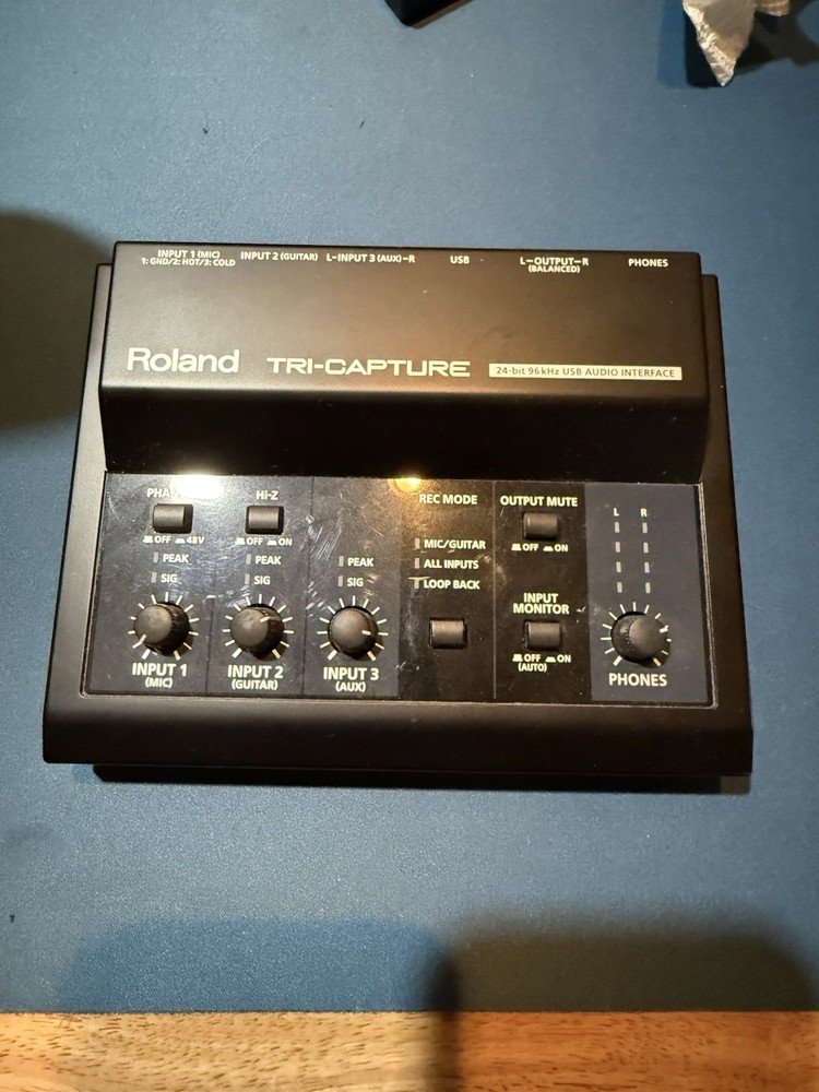 Roland TRI-CAPTURE UA-33 USB Audio Interface