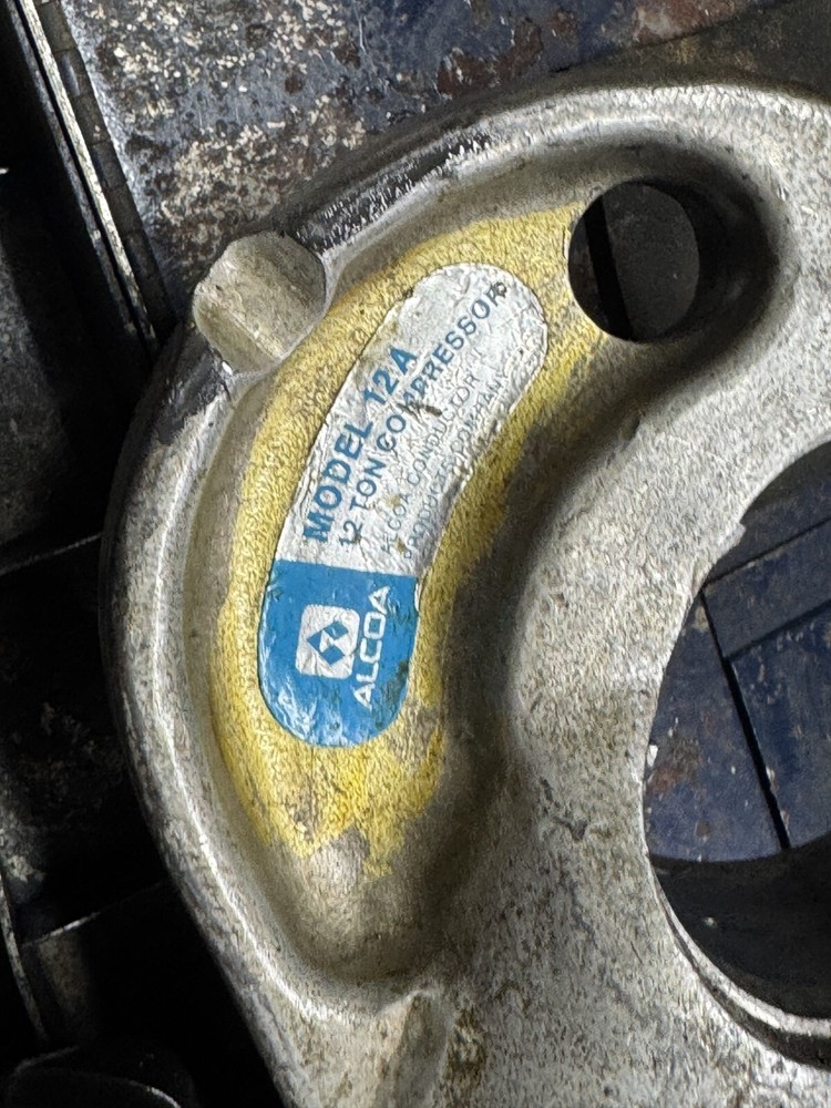 ALCOA 12A HYDRAULIC COMPRESSION HAND CRIMP TOOL