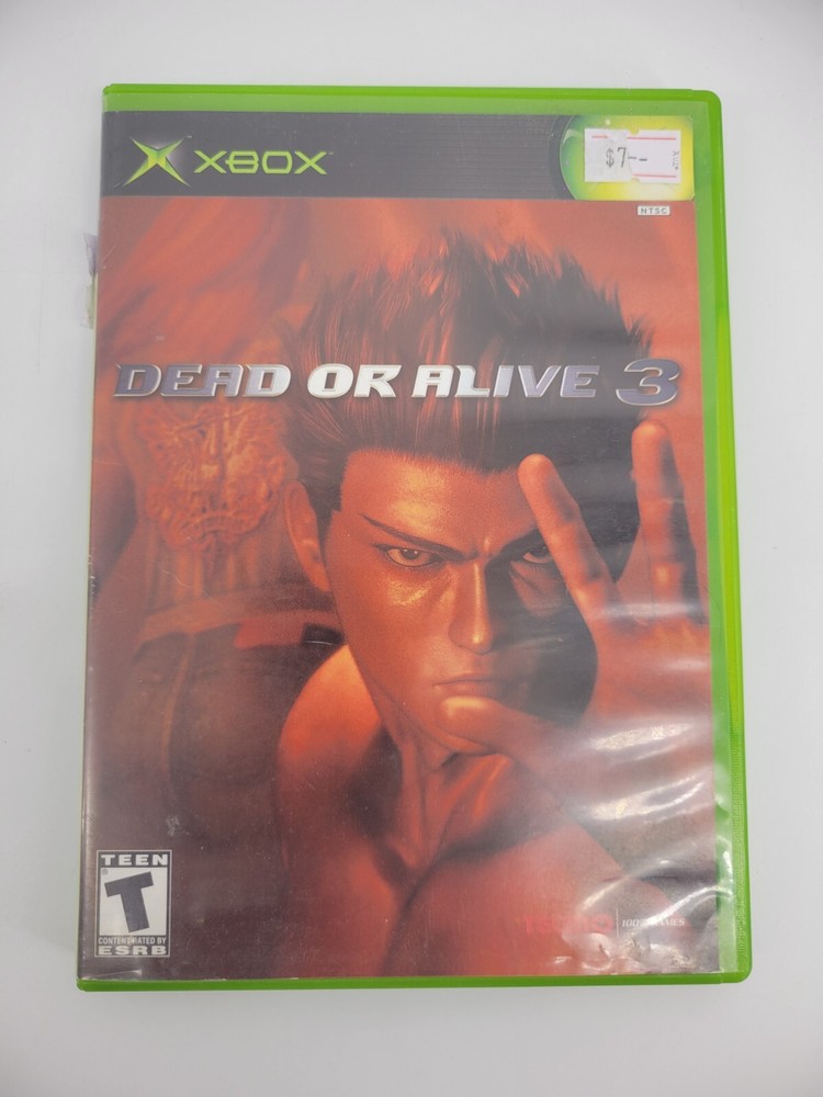 Dead or Alive 3 (Microsoft Xbox) Disc & case only! Used | Tested