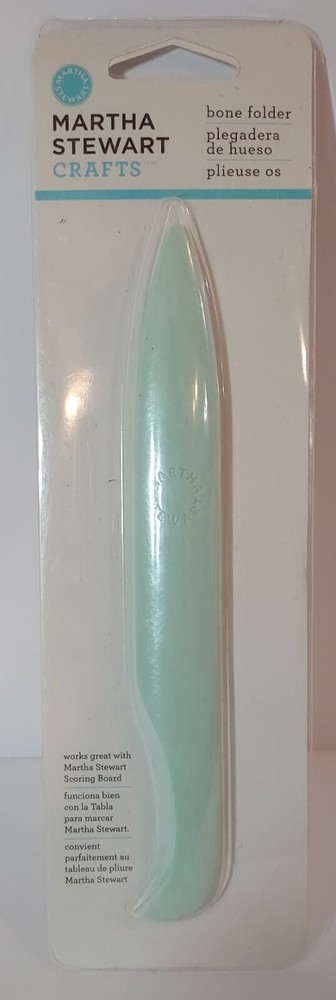 New in Package MARTTHA STEWART CRAFTS mint green BONE FOLDER