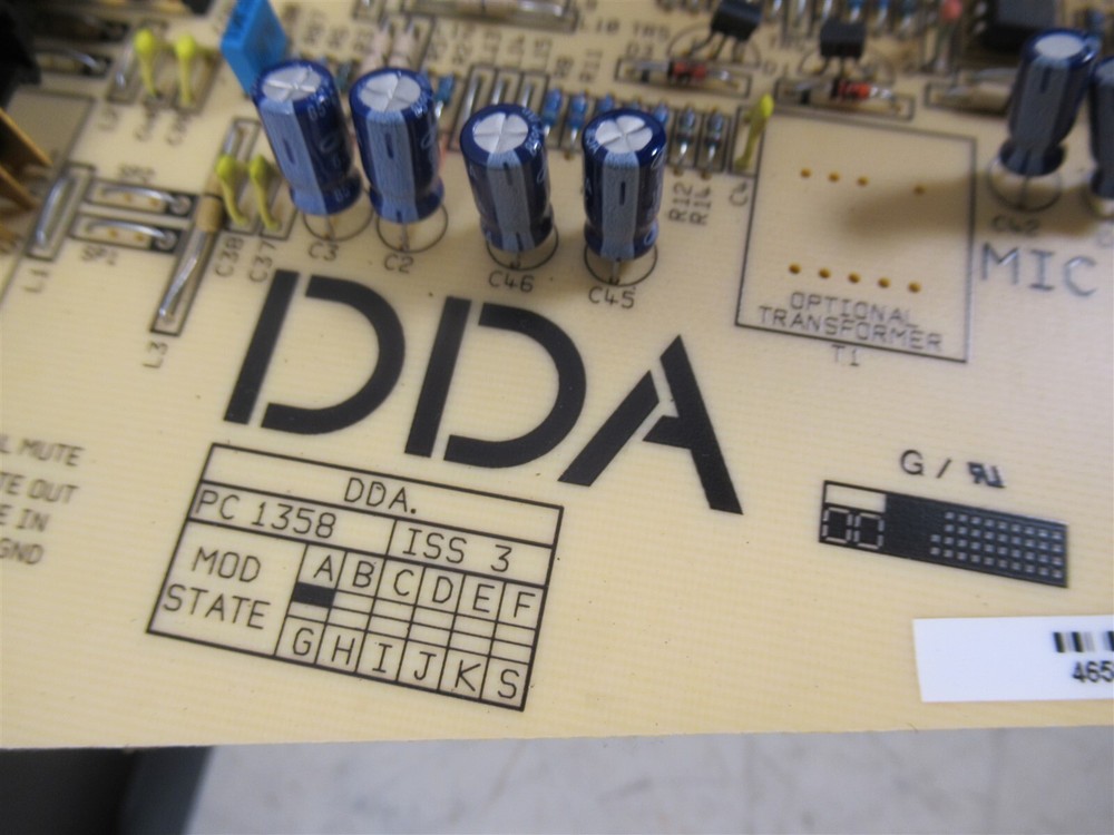DDA CS3 Audio Mixer Board Group Fader Aux Buffer Module AMDL17-001