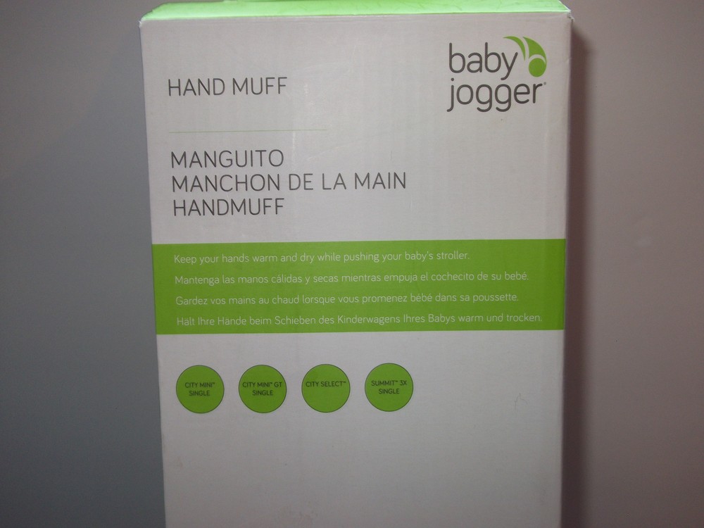 Baby Jogger Hand Muff Stroller Handle Hand Cover Black