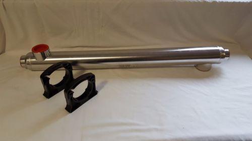 210,000 BTU Stainless Steel Tube and Shell Heat Exchanger for Pools/Spas os