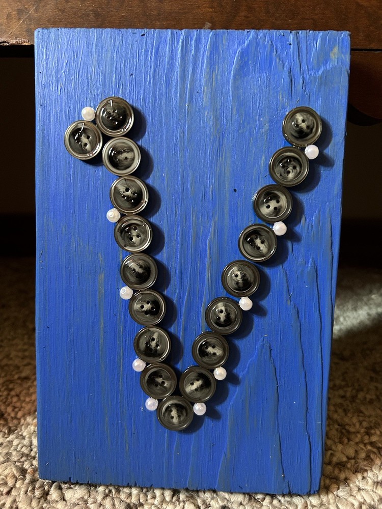 Hand Crafted Button Wall Hangings