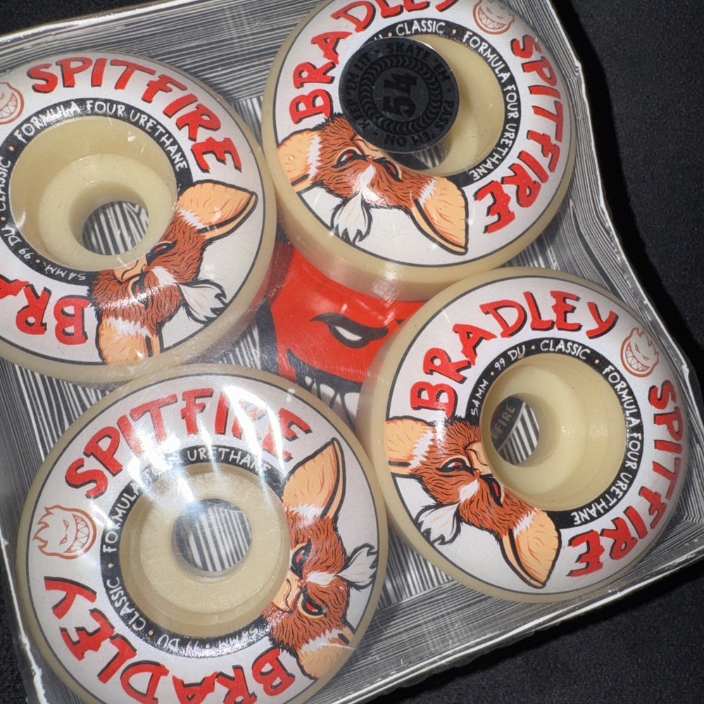 Spitfire Bradley Gremlins Before Midnight F4 Skateboard Wheels 54mm
