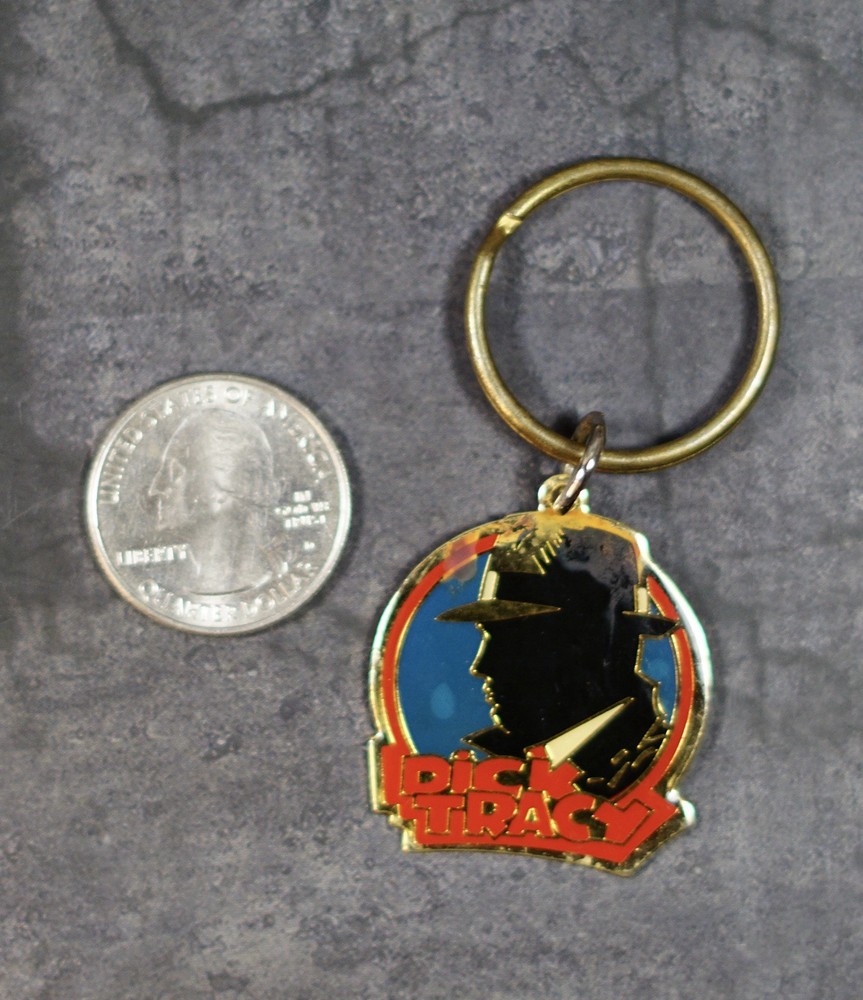 Dick Tracy 1990 Movie Keychain