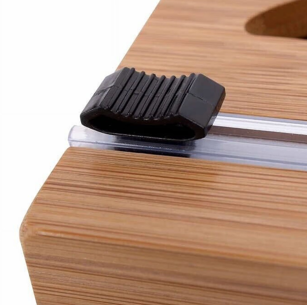 Bamboo Foil & Plastic Wrap Dispenser 2-piece Set