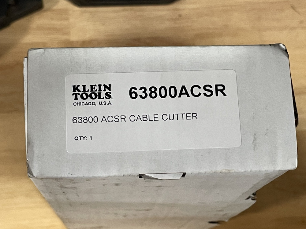 Klein Tools 63800ACSR 1-24 Quantity Ratcheting Cable Cutter