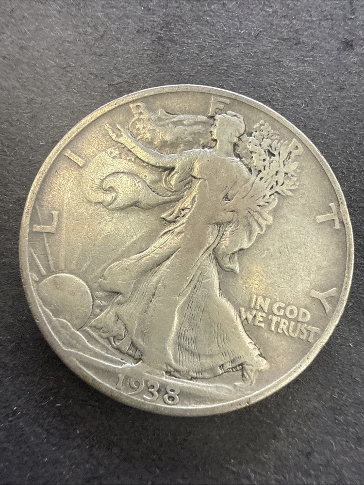 1938-D VF Walking Liberty Half Dollar #21063