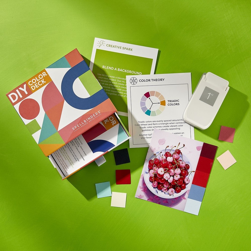 Spellbinders DIY Color Deck System-53 Cards