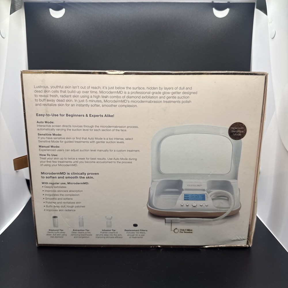 Trophy Skin Microderm MD Professional Grade Home System Model TSMDD01 Open Box
