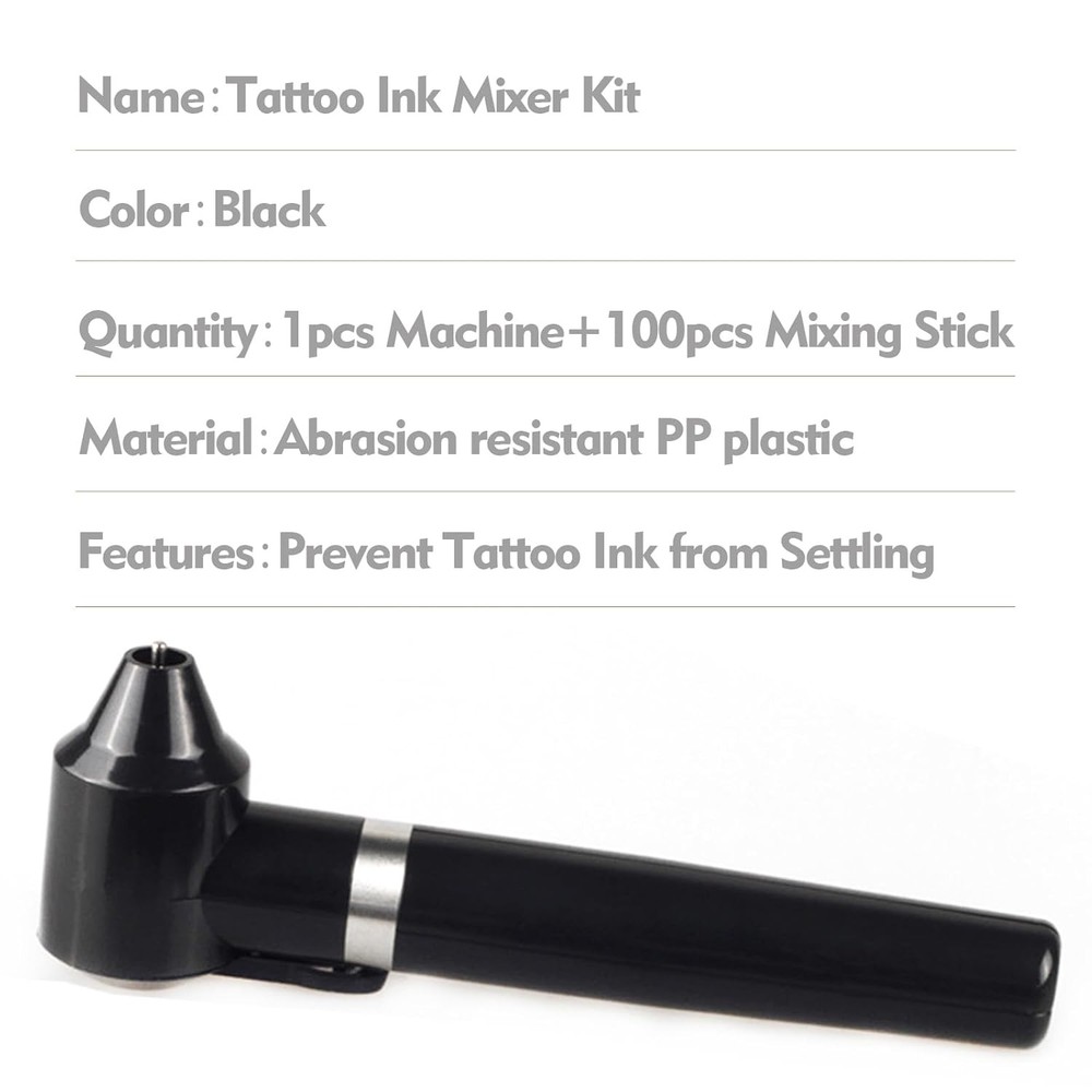 Rayyl Tattoo Ink Mixer Kit - Include 101pcs