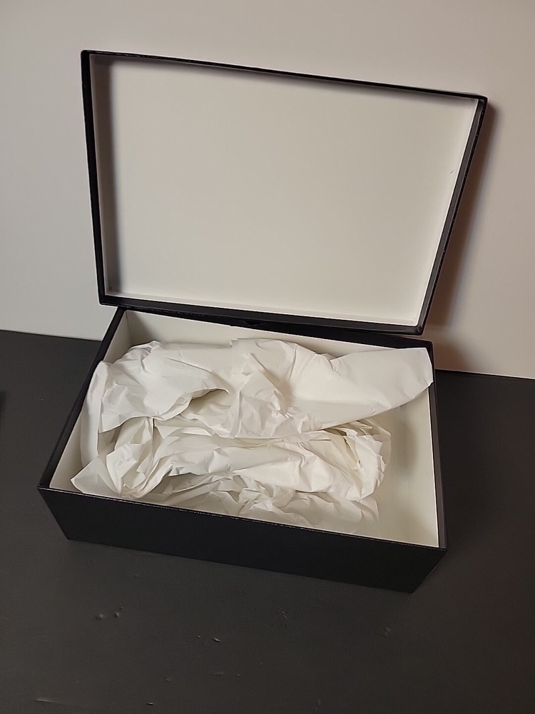 Authentic Chanel Empty Storage Box 11” x 8” x 4” For Chanel Mules