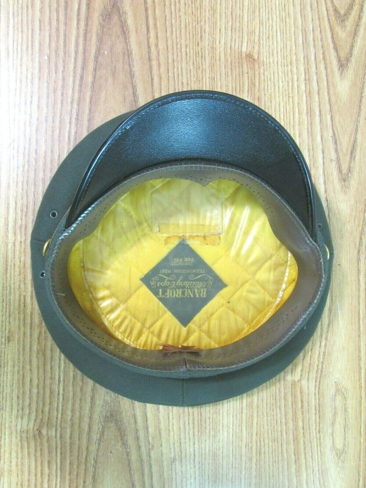 BANCROFT MILITARY CAP SIZE 7 1/2 IMPORTED FUR FELT