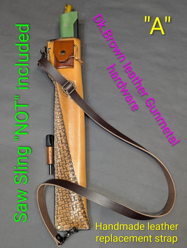 Axe/Saw/Hatchet Sling Handmade Leather Replacement Strap "Only" Read Description