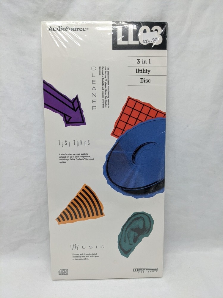 AudioSource LL03 3 In 1 Utility Disc Sealed