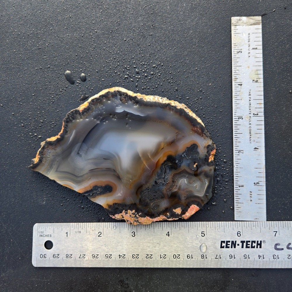 Brazilian agate slab