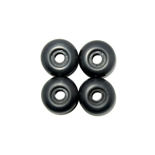 Skateboard WHEELS Blank 52mm BLACK Skateboards