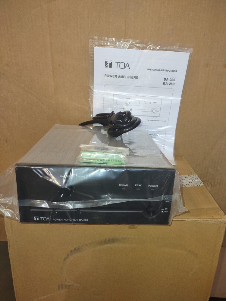 TOA BA-260 Power Amplifier
