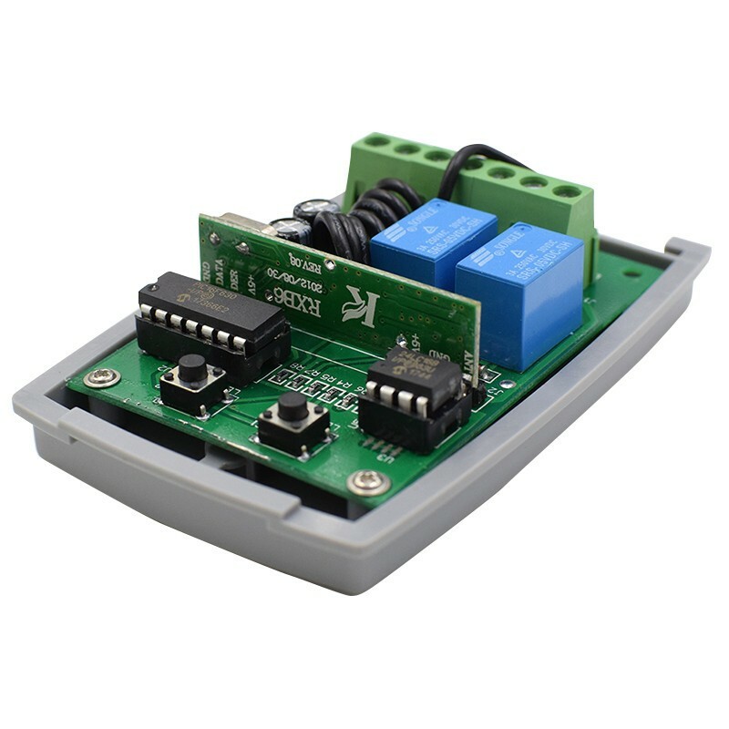 12V Wireless Remote Control Relay Switch 2CH Receiver Module +RF Transmitter Set