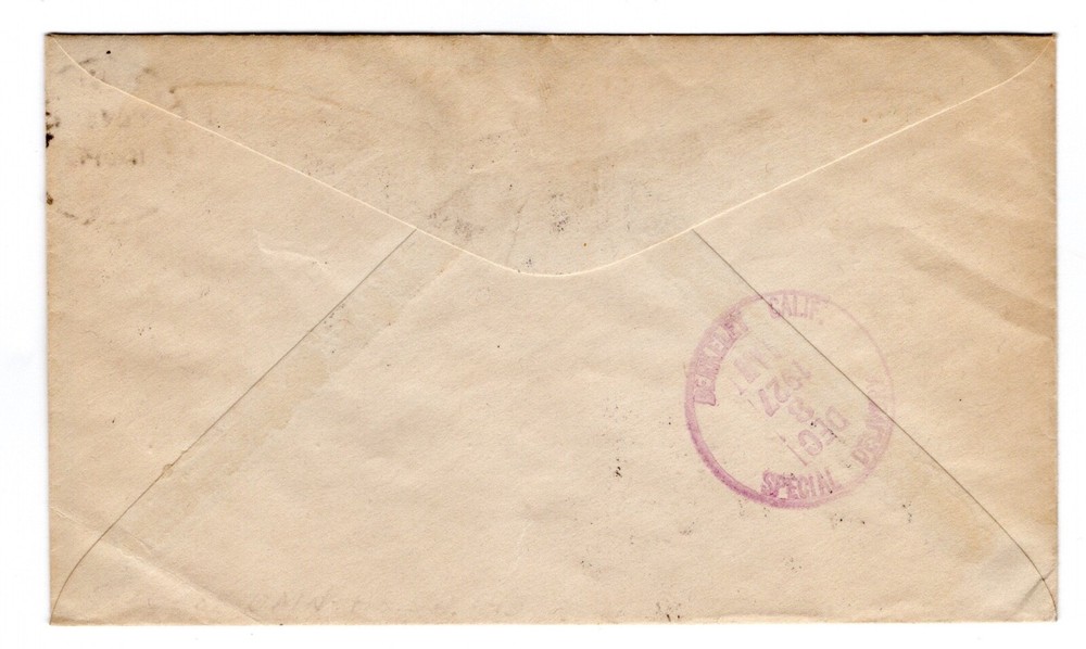 E15 Special Delivery 10c First Day Cover 1927 Albert Gorham