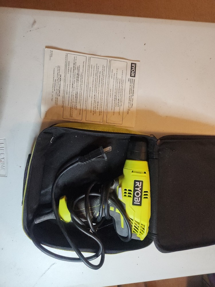 RYOBI D43 3/8in Drill Used Working Teated