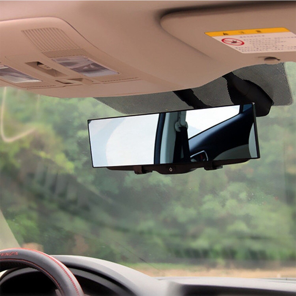 Car Interior Rear View Mirror Clear View Angle Wide Rear View Panoramic Mirror