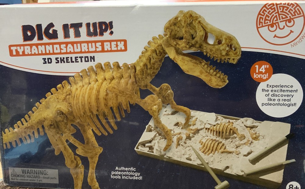 ⚡️MindWare Dig It Up! Tyrannosaurus Rex 3D Skeleton🆕