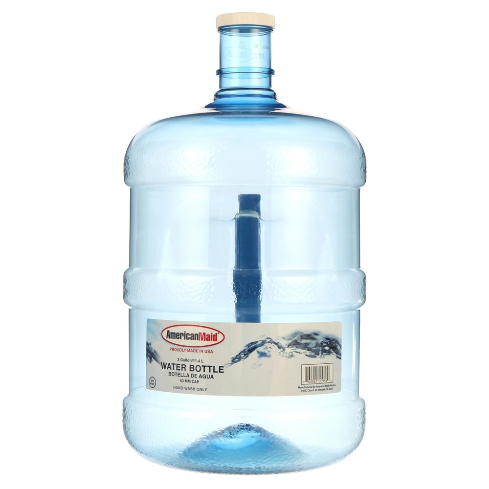 Water Jug Empty Refillable Water Bottle, Load Water Dispensers, Blue, 3 Gallons