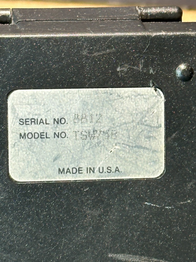 Black Box Portable Cable Analyzer Tester, Model TSW75A Works Ships Fast!!!