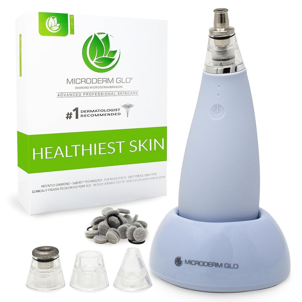 Microderm GLO MINI Diamond Microdermabrasion and Suction Tool