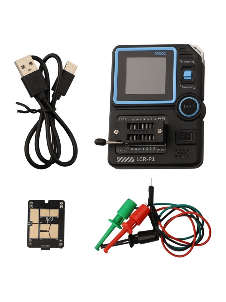 Advanced Patch Holder Function for Easy Testing with LCRP1 Transistor Tester