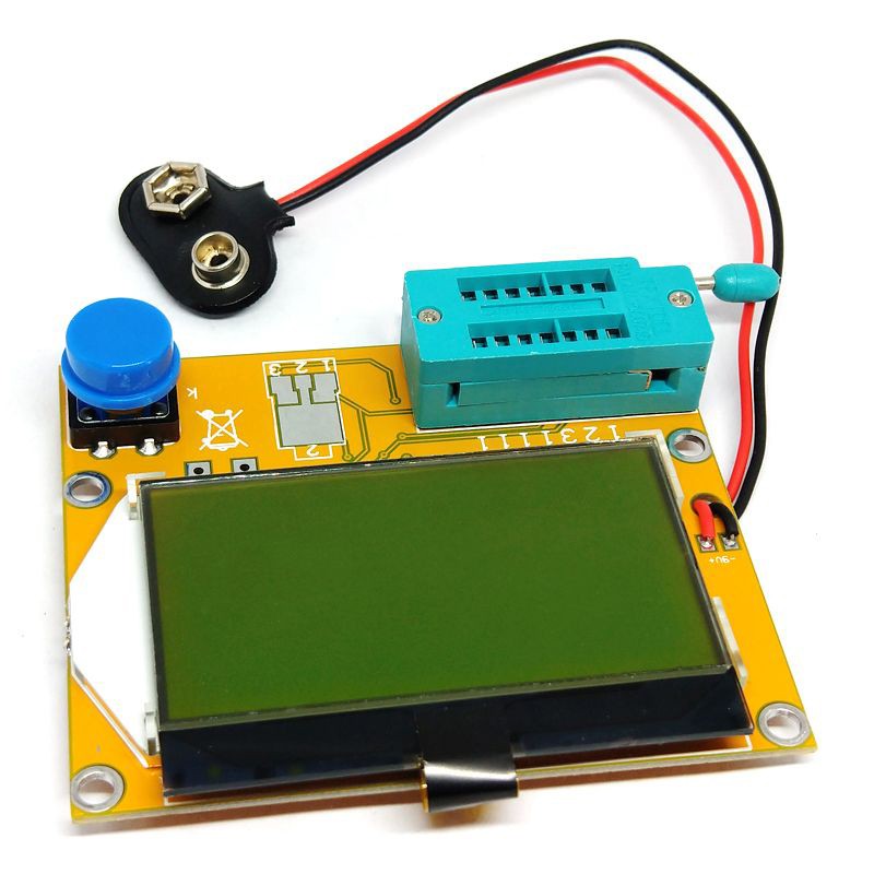 LCR -T421 128 Transistor Tester Diode Triode Capacitance ESR Meter MOS/NPN