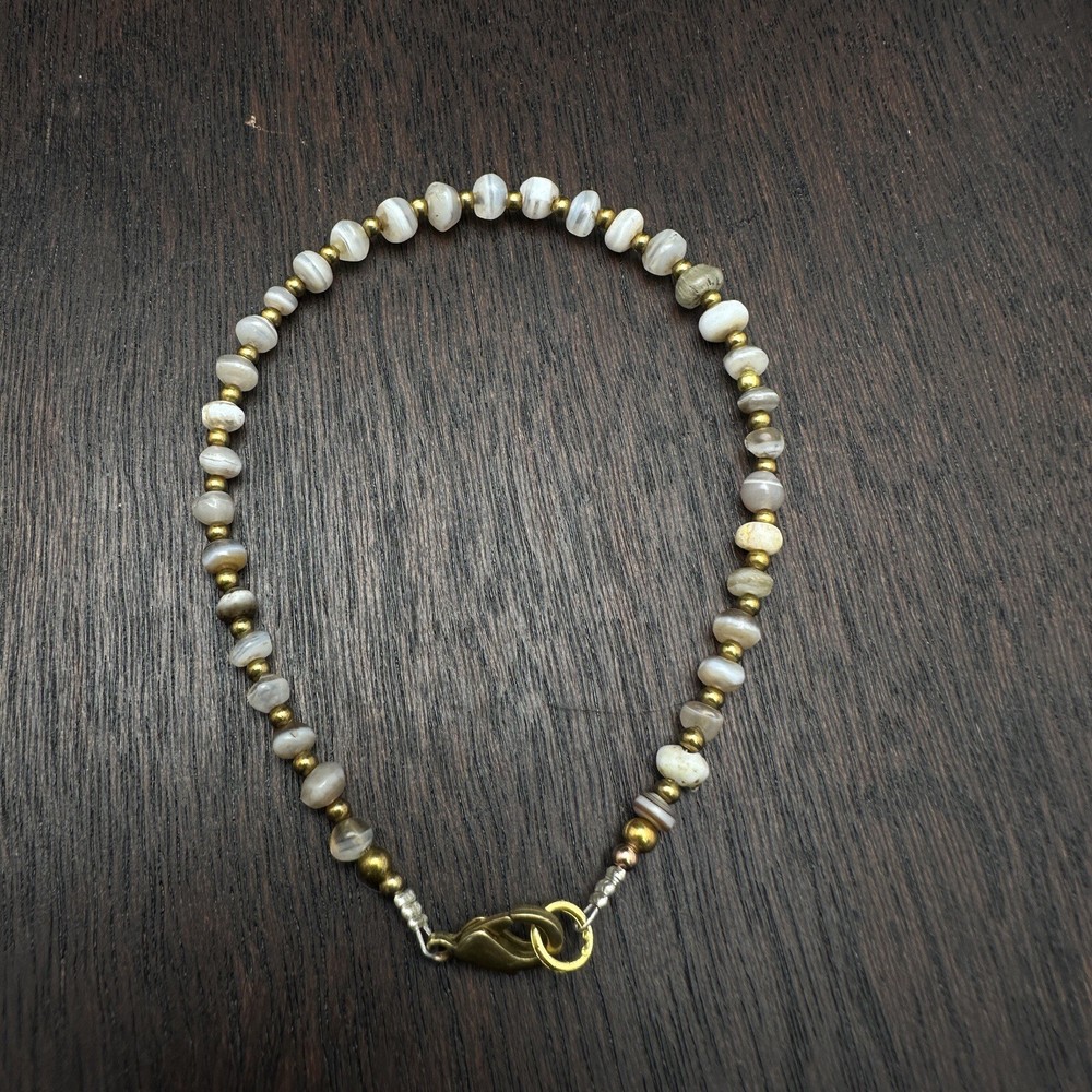 Ancient Old Soleimani Agate Beads Bracelet