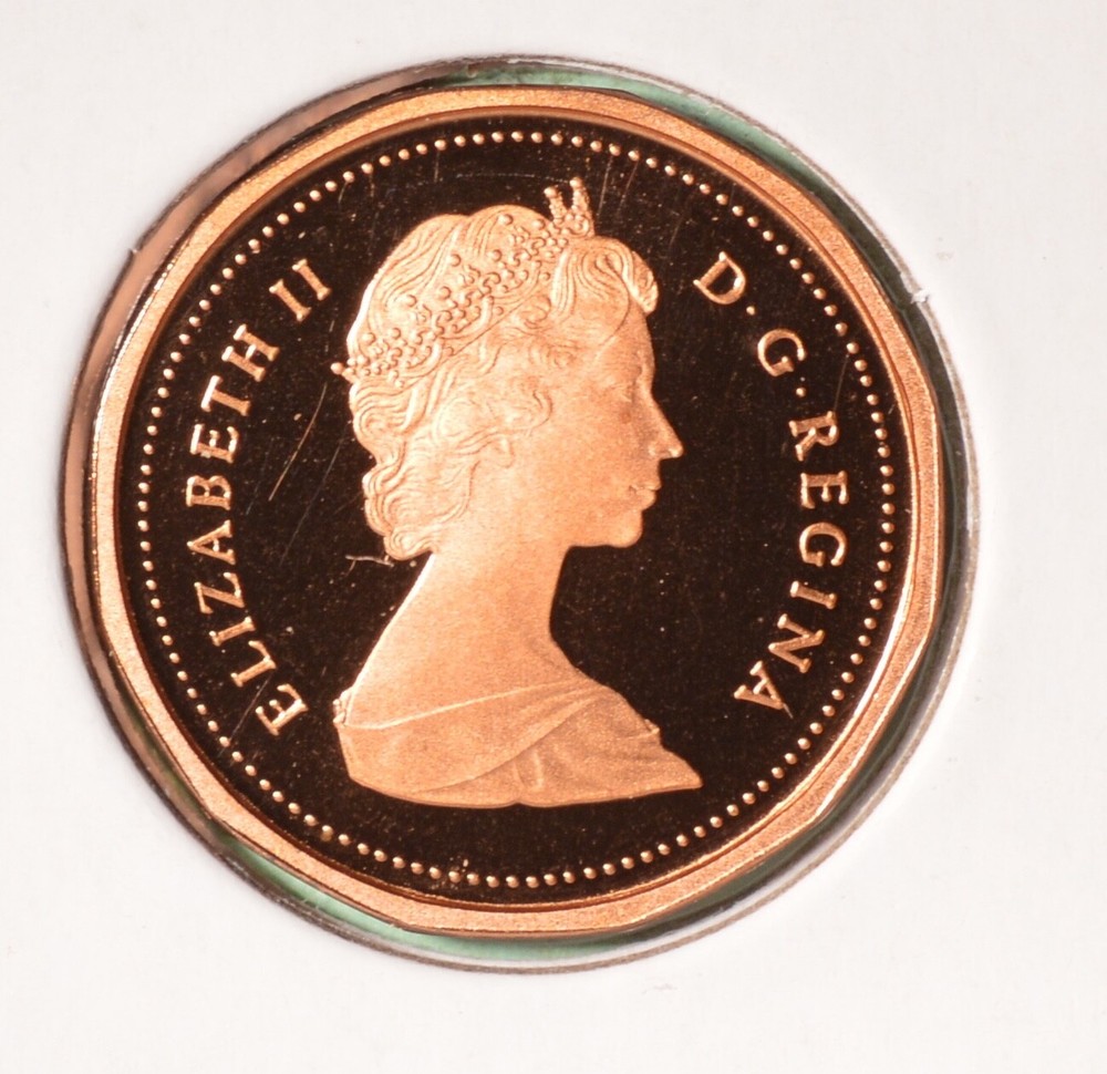 1985 Canada PROOF Penny