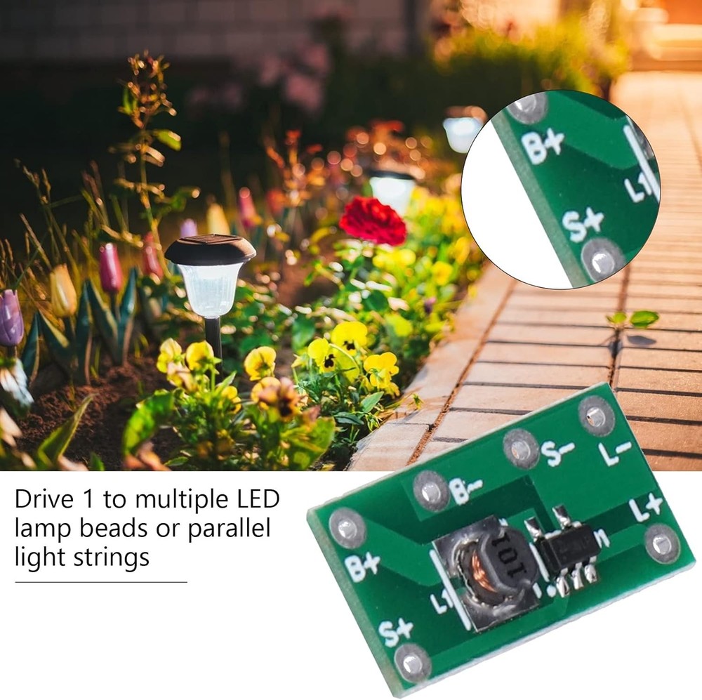 10pcs Solar Charge Control Board, 30mA Controller Board Module for...