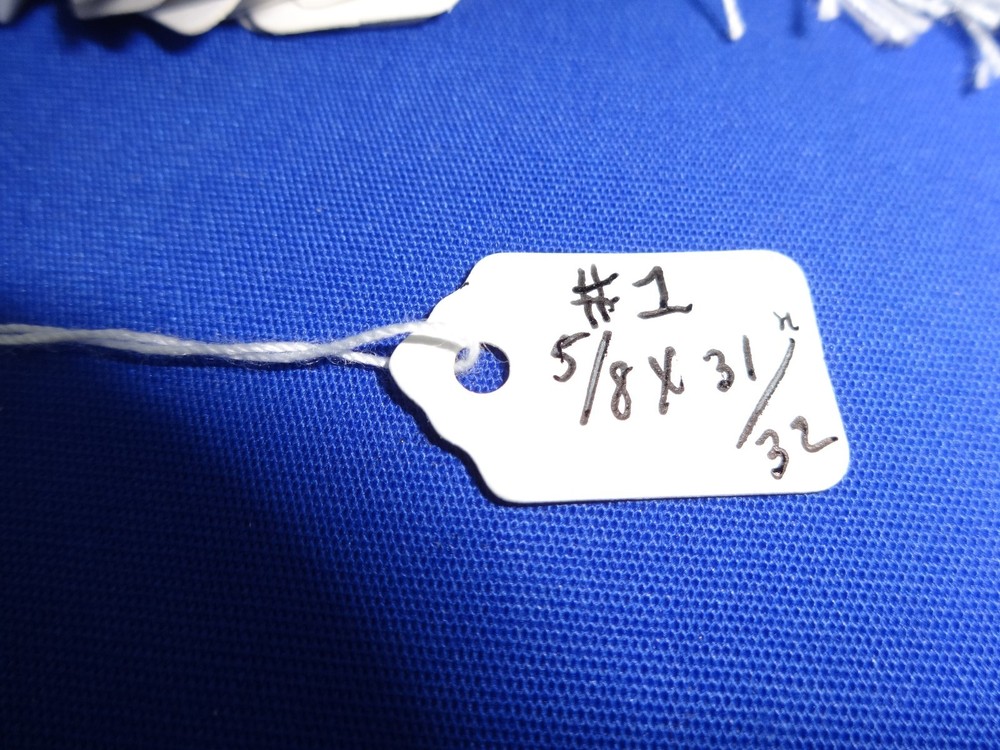 100 Qty Blank White Strung Merchandise Price Tags #1