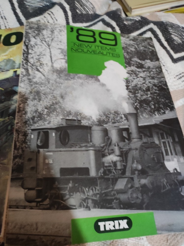 catalogue TRIX HO 89 model railway train HO