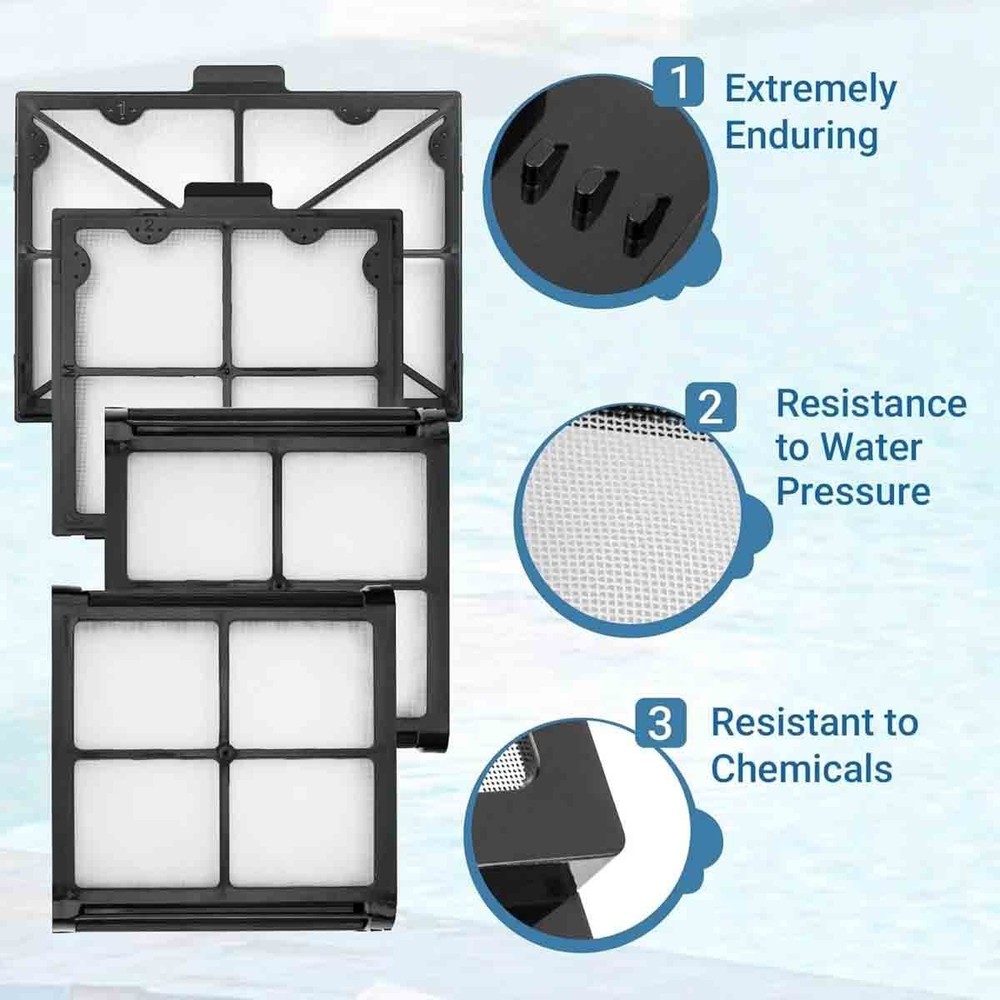 Fine Filter Panels Replacement Part for Dolphin Active 10 , S50, S100