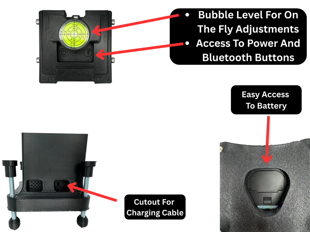 Protective Case For Square Golf Launch Monitor - Full Polycarbonate Front
