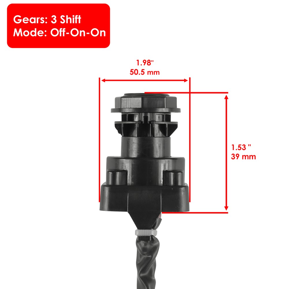 Caltric Ignition Key Switch for Arctic Cat 3430-040 Switch Ignition
