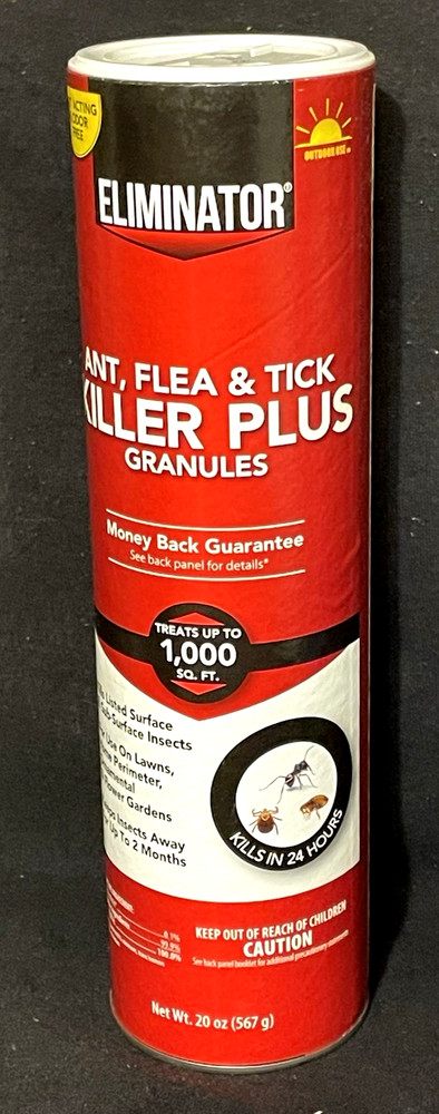 Pest Control Ant Flea Tick Bug Killer Granules 1.25 lb 1000 Sq Ft Eliminator