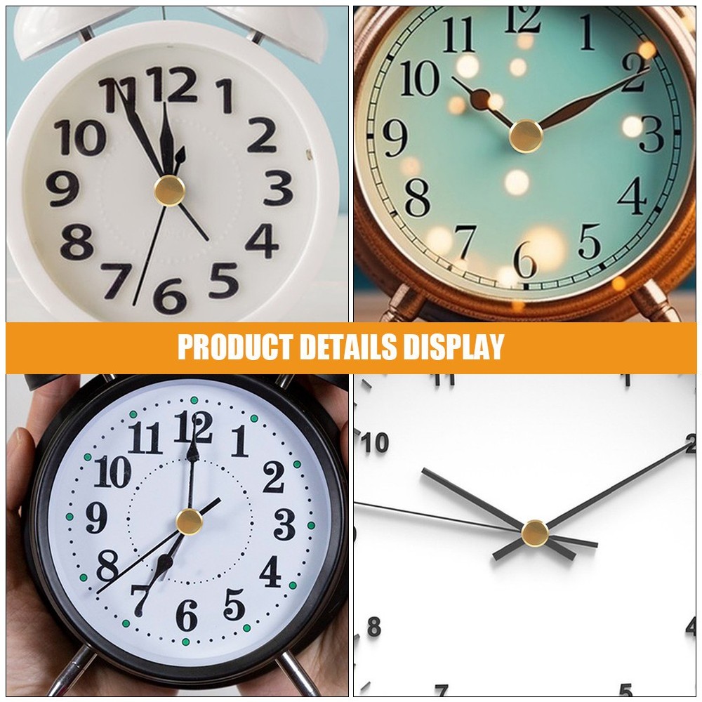 6 Pcs Copper Replacement Clock Caps For Quartz Wall Clock Parts
