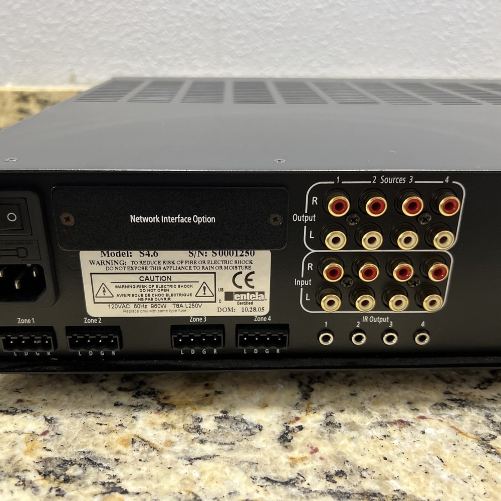 Matrix Audio Series S4.6 - 4 source controller Power Amplifier Amp