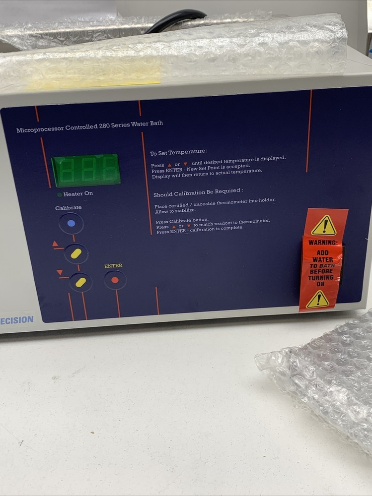 Thermo Scientific 2825 Precision 280 Microprocessor Controlled Water Bath 1.5L